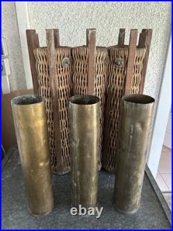 Ww1 ww2 Panier En Osier Allemand Porte Obus