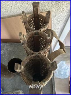 Ww1 ww2 Panier En Osier Allemand Porte Obus