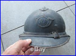 Wwi Casque Adrian Chasseur Taille 56 Env